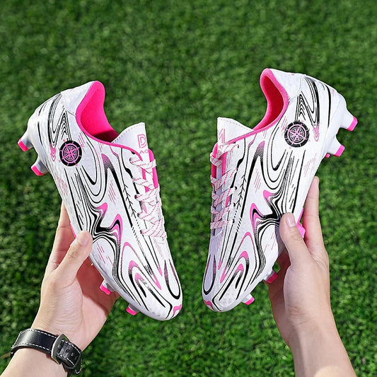 Men's football shoes with long studs for men, women, children, boys, teenagers, sports sneakers, outdoor training shoes