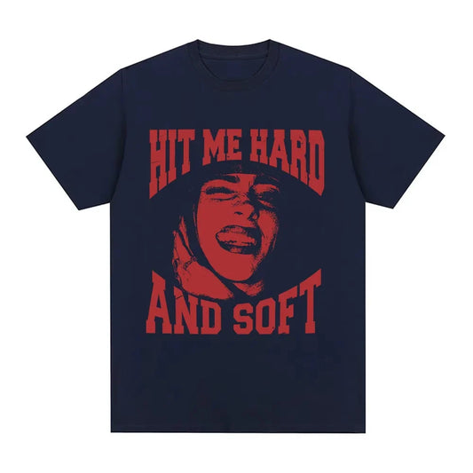 Hit Me Hard and Soft 2025 Tour T Shirt Women Fashion Hip Hop T Shirts Harajuku CFans Giftasual Short Sleeve T-shirts