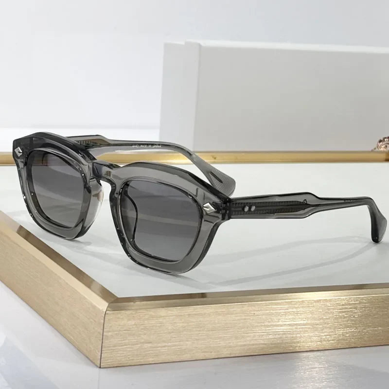 New Arrivals Square Handmade Sunglasses Thick Acetate Luxury Brand Design High Street A+Quality UV400 Outdoor VENENO with Case
