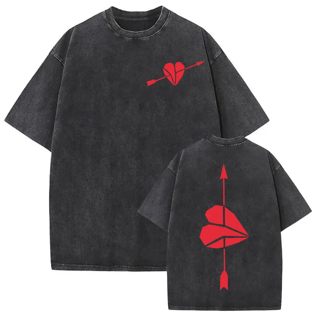 Manuel Carrasco Salvaje Desde Ia Raiz 2026 Vintage Washed T-shirt Men Women Fashion Hip Hop Punk 100% Cotton T Shirts Streetwear