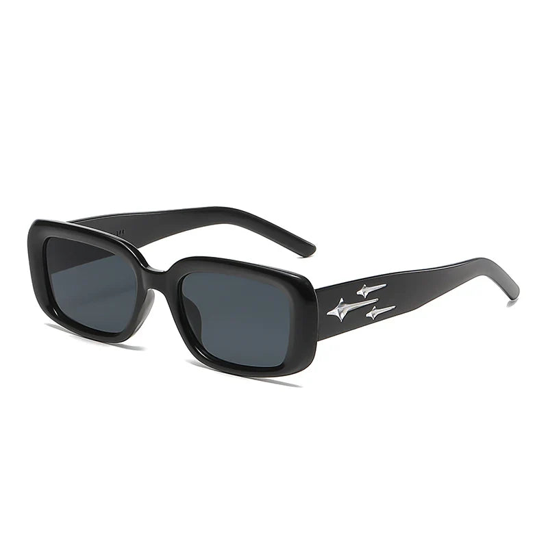 Cycling Retro Y2K Style Small Square Sunglasses Women kitten Eye Sunglasses Fashion Colorful Mirror Goggles Punk Suns Glasses