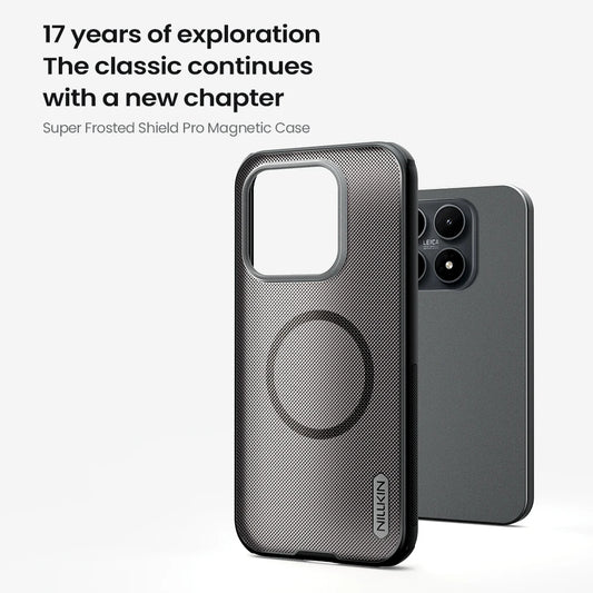 For Xiaomi Mi 17 5G Nillkin Magnetic Case Super Frosted Shield Pro Magsafe Soft Edge Ultra-Thin Back Cover For Xiaomi 17