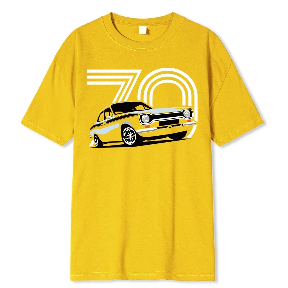 Mk1 Escort Mexico T Shirt, Gift For Dad Him Birthday Hot Sale Super Fashion Summer Funny Printing Street Create Your Own T Shirt