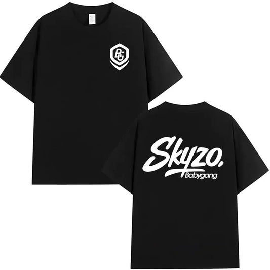 Rappeur Baby Gang Tour 2025 Album Merch T-shirts Men Women Clothing Hip Hop Oversized T Shirt Summer Casual Short Sleeve T-shirt