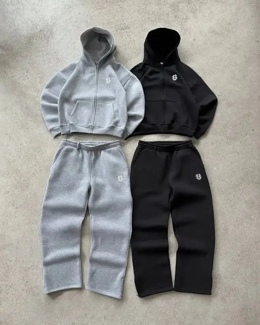 2025 Autumn/Winter Fashion Embroidery Harajuku Y2K Zipper Hoodie Women's Street Y2K New Punk Sportswear unisex Casual Hoodie