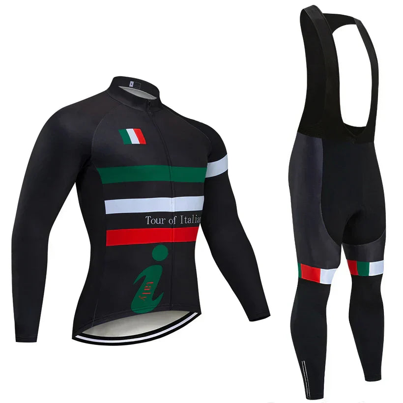 New ITALIA Winter Cycling Jacket Men Women 20d White Road Bike Maillot Pants Suit Ropa Ciclismo Thermal Fleece Bicycle Clothing