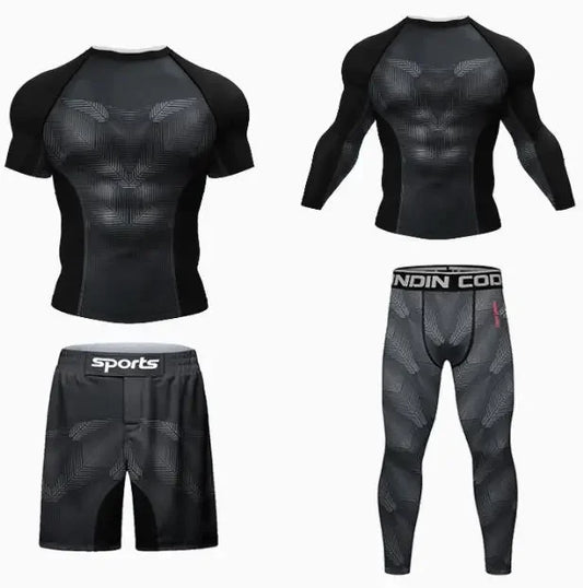 Ensembles de survêtement d'entraînement Rashguard pour enfants, combinaison de sport pour figurines, uniforme de grappin