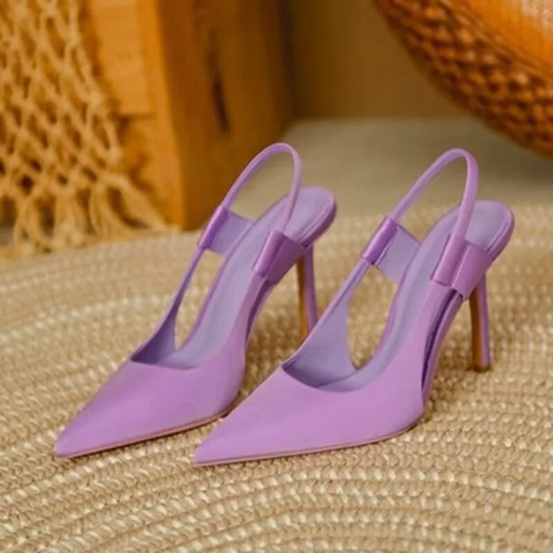 Summer Women's Shoes High Heels Sandals Elegant Luxury Trend Fashion Sexy Party Banquet Dress Pole Latin Dance