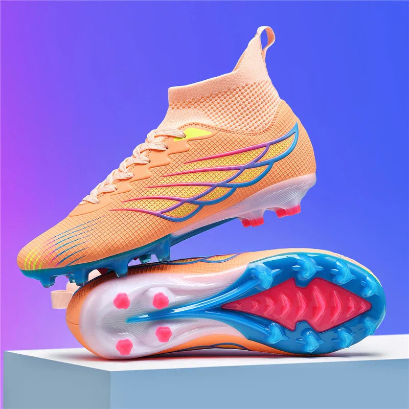 Professional Football Boots Man Outdoor Sports Sneakers Soccer Shoes Adult's Society Football Cleat Ultralight Training Soccer