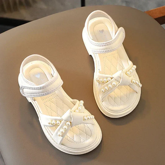 Children's Sandals Summer 2025 New Arrival Soft Bottom Slippers For Medium To Large Kids Women's Fashionable Beach Shoes