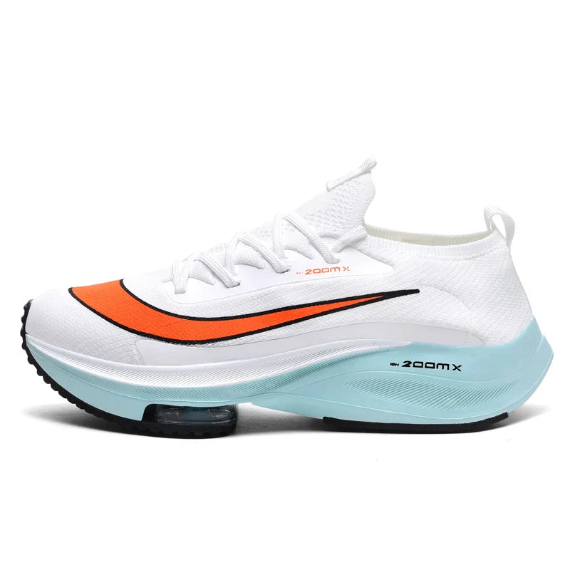 Men Running Shoes Jogging Sneakers Trainer Race Cushioning Outdoor Luxury shoes Mesh Off-road Shoes Breathable Couple Non-Slip