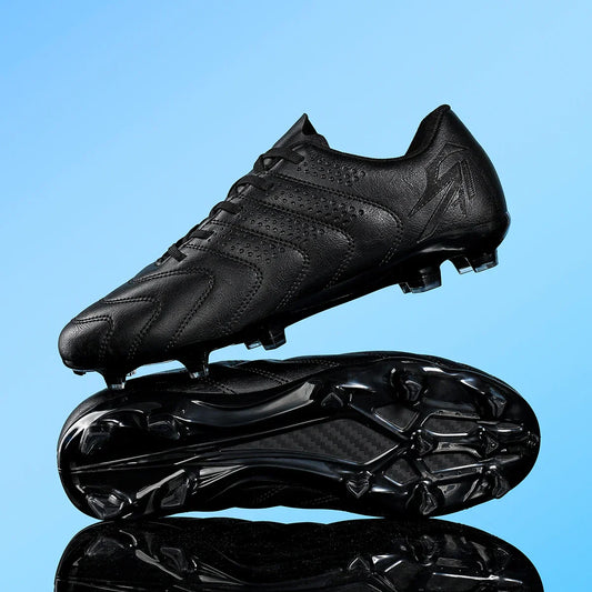 AG/FG Soccer Boots Unisex Youth Adult PU Fabric Upper TPU Sole Non-Slip Wear-Resistant Outdoor Sports Pitch