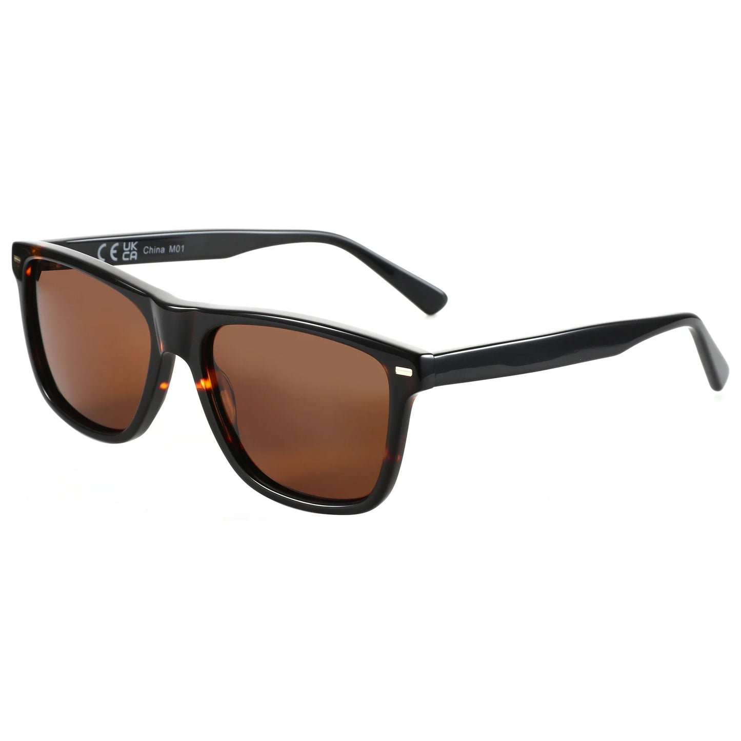 Fashion Square Polarized Sunglasses UV400 Protection Acetate Sun Glasses Classic Design Shade for Women Men
