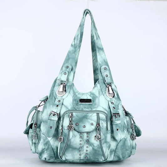 Women Handbags Women Shoulder Bags Fashion PU Leather Handbag Female Satchel Big-capacity Shoulder Purse Bag bolsa feminina