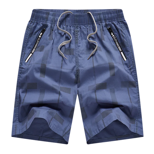 Quality Fashion Print Shorts Men Hawaii Beach Casual Shorts Outdoor Sports Elastic Waist 6XL Oversize Red Baggy Half Pants