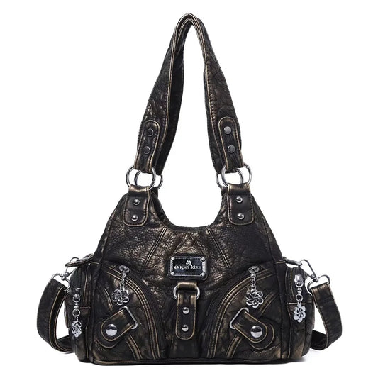 Women Handbags Soft Tote Bag Small Top-handle Fashion Satchel Multi-Pockets Crossbody Shoulder Bag Hobos Phone Pack