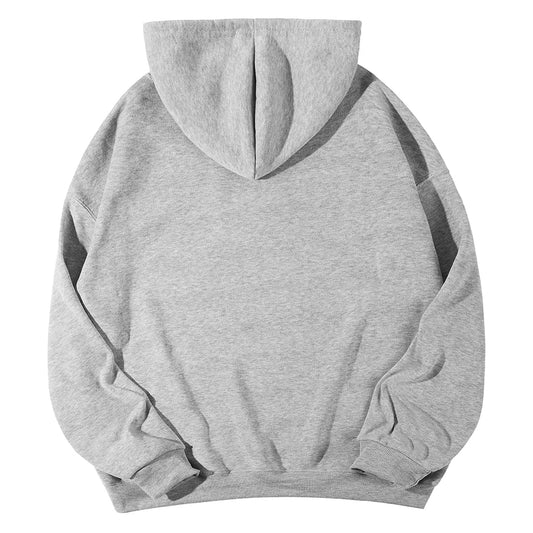 Popular digital pattern men's hooded sweatshirt with car-themed design, American-style casual sports long-sleeved shirt
