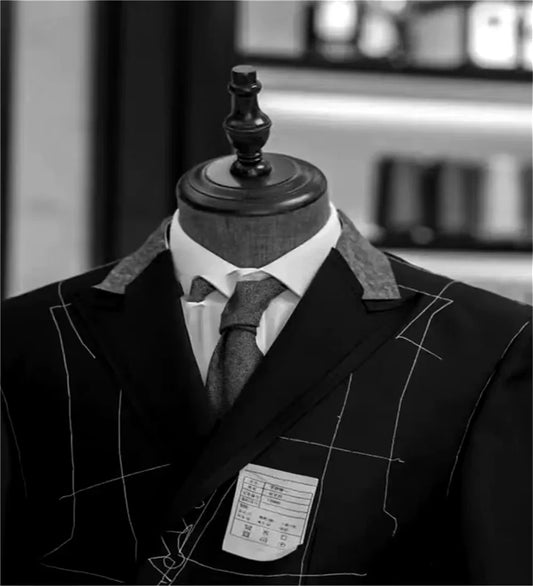 Gray Wool Tweed Winter Suit for Men Herringbone Slim Fit Formal Groom Tuxedo 3 Piece Wedding Male Suits (Jacket+Vest+Pants)