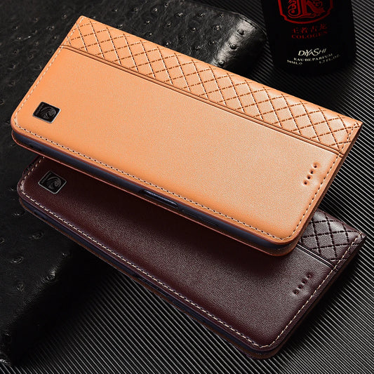 Napa Genuine Leather Case For Apple iPhone 7 8 X XS XR 11 12 13 14 15 16 17 Pro max Plus Phone wallet Flip Cover Cases
