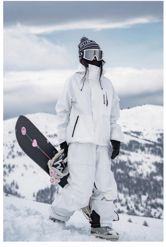 John Snow Winter Ski Suits Men And Women Outdoor Waterproof Breathable Warm Snowboarding Suit Sets Skiing Jacket And Pant