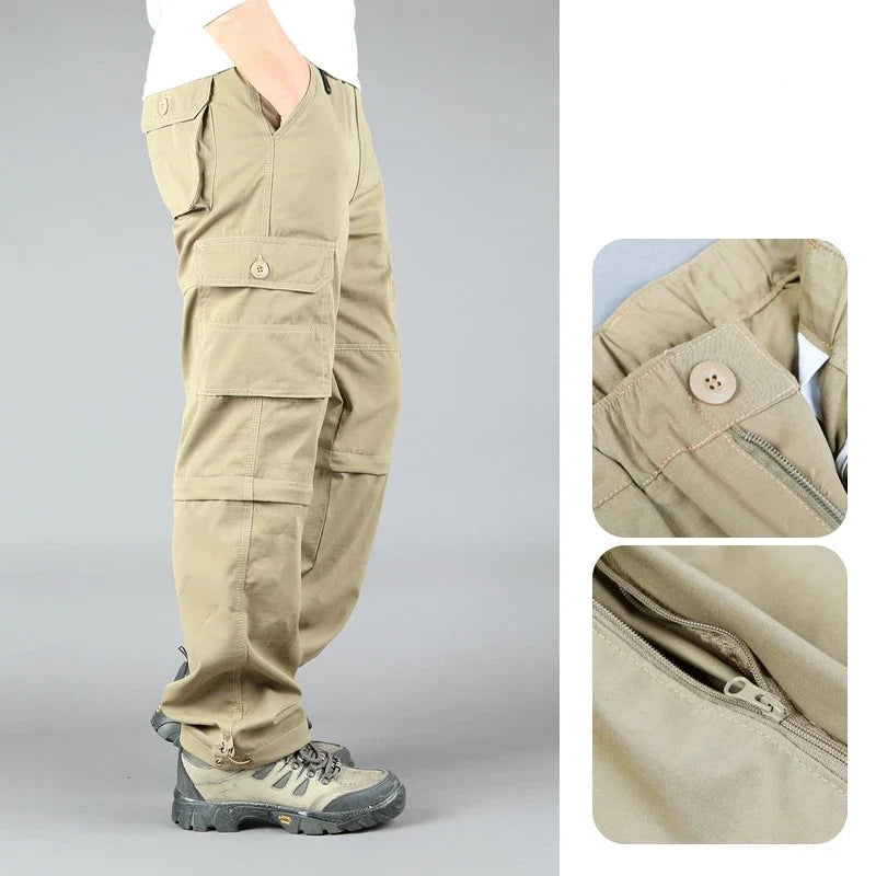 Mens Cargo Hiking Pants Quick Dry,Comfortable,Perfect for Outdoor Working and Camping,Spring Autumn Versatile Outdoor Long Pants