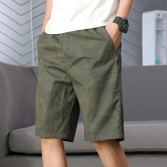 Mens Light Weight Sweat Shorts Oversized Casual Cotton Cargo Shorts Elastic Waist Drawstring Lounge Athletic Short with Pockets