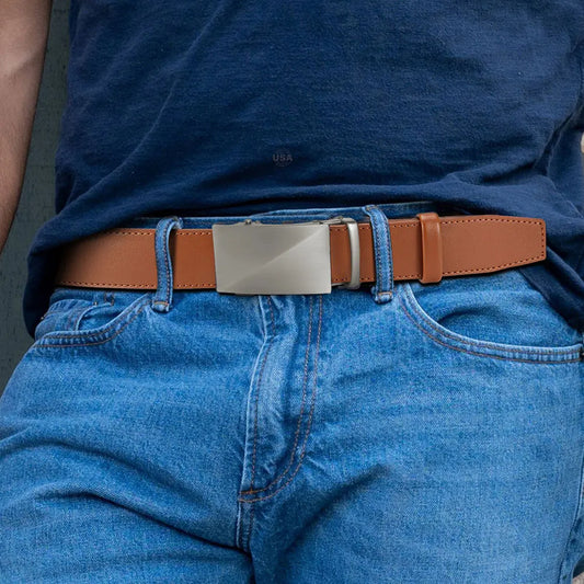 Brand Leather Belts for Men 115cm-135cm Automatic Belt with Ratchet Strap Top Quality Belts Luxury Belts for Men