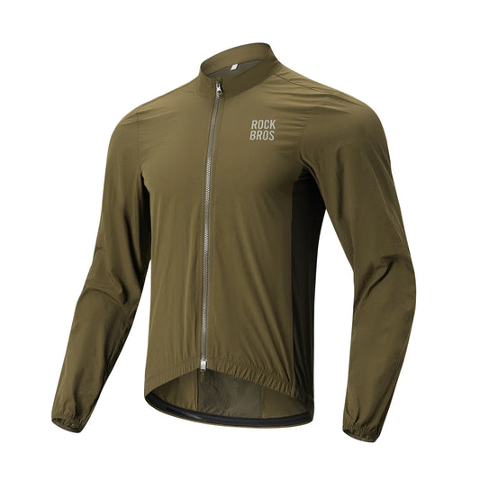 Lightweight Cycling Windbreaker Portable Windproof Jacket Reflective Sunscreen Coat Men Outdoor Sports Cycling Clothing