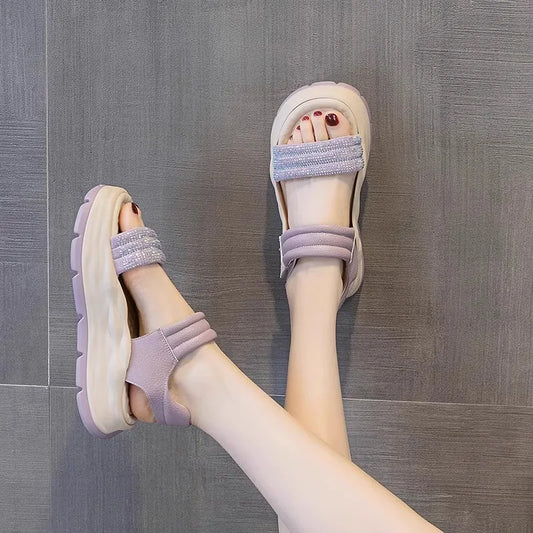 Girls Summer Fashion Sandals 2026 Kids New Arrival Soft Anti-Skid Beach Sandals Lightweight Comfortable Design Outdoor Shoes