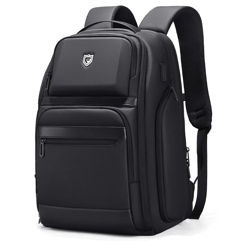 Men 36L Business Backpack USB Waterproof Multi Pocket Backpacks Fit 17.3 Inch Laptop