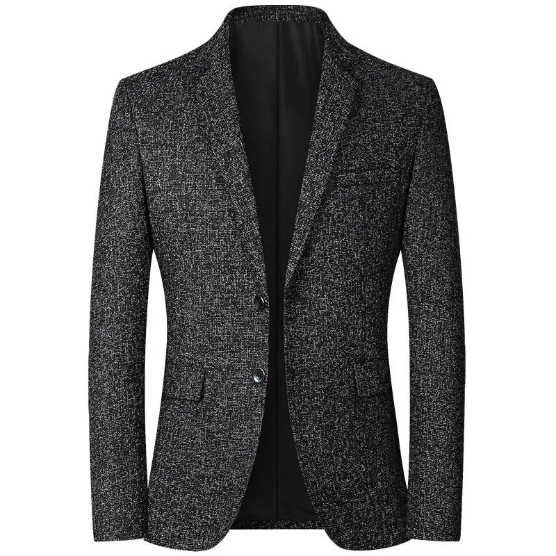 2026 Spring New Arrival Men's Business Casual Blazer High Quality Suit Jacket Comfortable Daily Wear Office Work Outwear