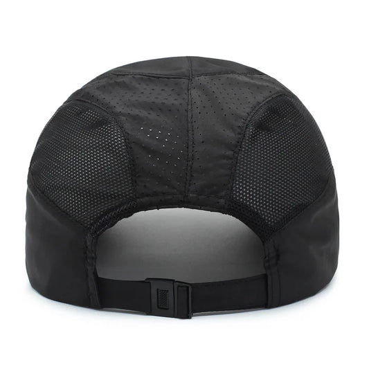 Quick Drying Adjustable Baseball Cap - Breathable Sun Protection For Outdoor Golf Fishing Running Sports