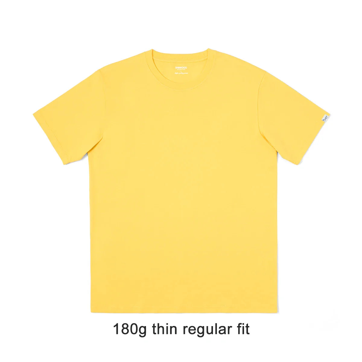 2026 Summer New 180gsm 100% Cotton White Solid T Shirt Men Causal O-neck Basic T-shirt Women High Quality Tops