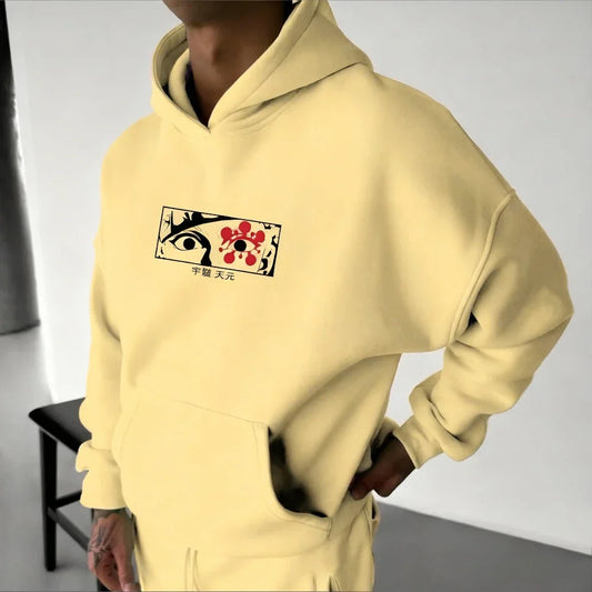 Demon Slayer: Kimetsu no Yaiba Men's Hoodie Tengen Uzui Anime Spring Autumn Winter Boy Comfort Long-sleeved Parent-child Outfit