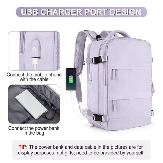 Travel Backpack for Women 40x25x17 Airplane Cabin Backpack Carry-On Luggage 14inch Laptop Backpack Casual Schoolbackpack