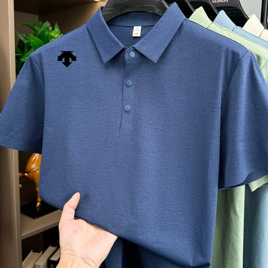 Designer's summer new men short sleeve business casual comfortable sports polo shirt exquisite brand best-selling embroidery top