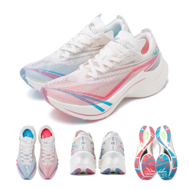 2026 Carbon Plate Marathon Shoes Space Foam Soft Shock Absorbing Protective Light Running Sneakers