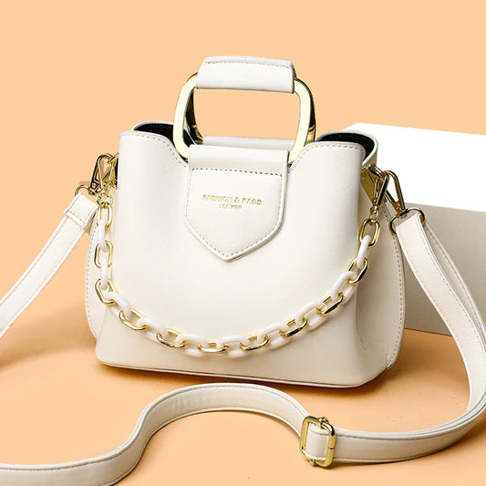 New Shoulder Bags High quality PU for Women Fashion Women's Bag high-quality Design Advanced Underarm Handbags Beautiful Purses