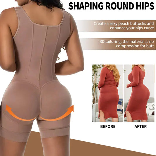 Women Tummy Control Body Sculpting Faja Girdles Post Lipo Surgical Reducing Shapers Postpartum Stage 2 BBL Shapewear