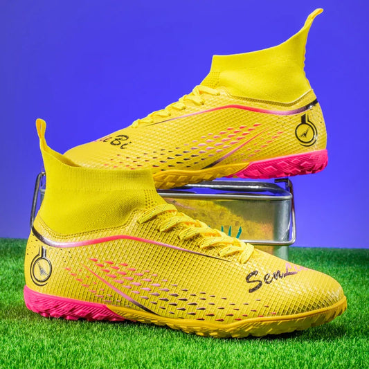 New MenFootball Boots High-quality Soccer Shoes Professional Outdoor FG/TF Non-Slip Soccer Cleats Training Shoes Ultralight