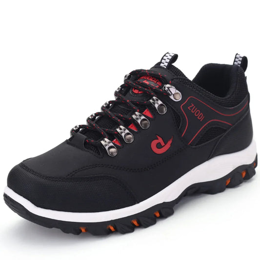 Men's leather Casual Shoes, Men's Sports Shoes, Spring,Autumn,Winter Shoes, Men's Tennis lightweight Wear-resistant Hiking Shoes