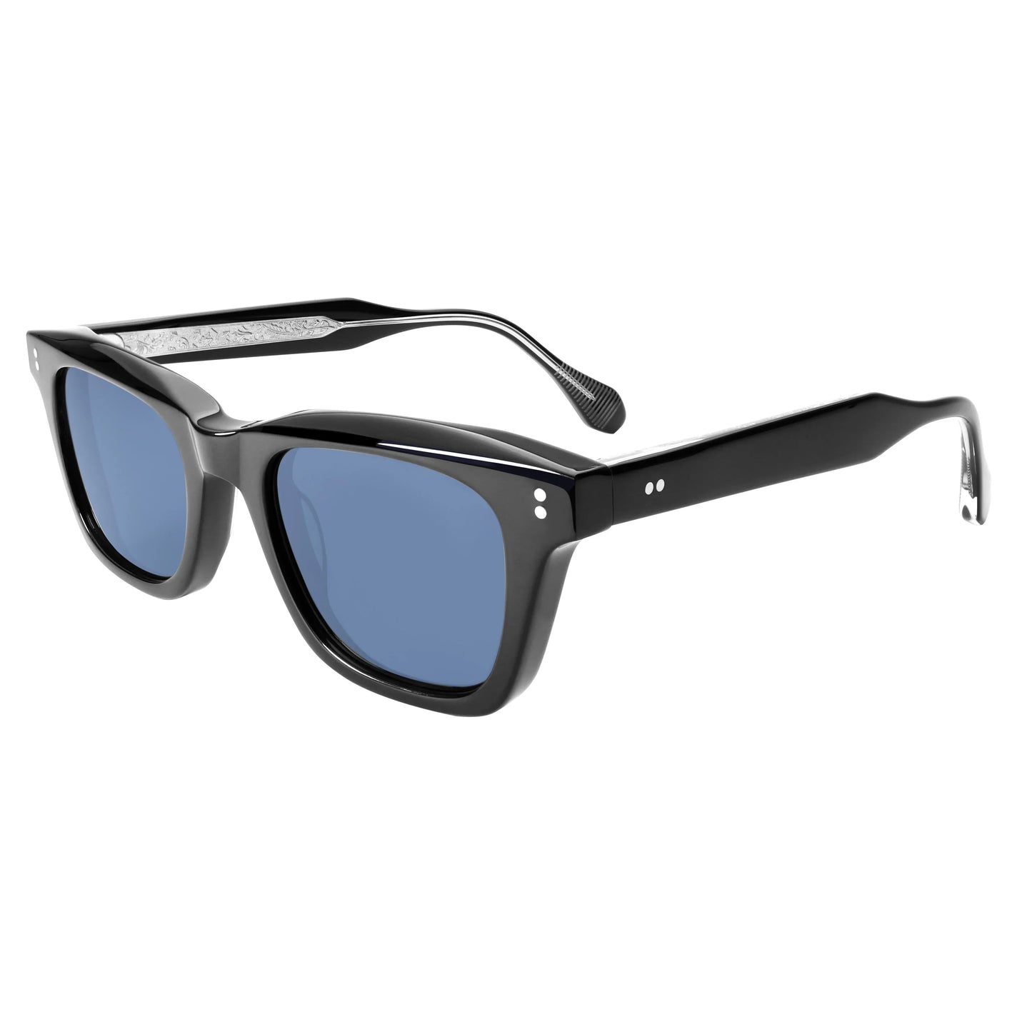 UV400 Protection Sunglasses Unisex Retro Style Acetate Frame Polarized Lens for Driving Lightweight Comfortable