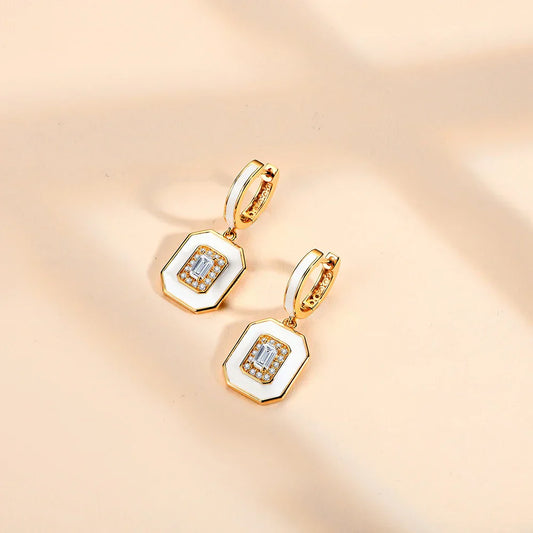 Cut 5*3mm Moissanite Earrings for Women 100% 925 Sterling Silver Top Quality Stud Earrings Sparkling Wedding