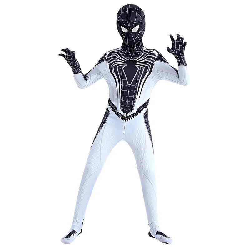Negative Zone Spiderboy Costume Child Superhero Cosplay Jumpsuit Adult Kids Zentai Halloween Super Hero Cosplay Suit