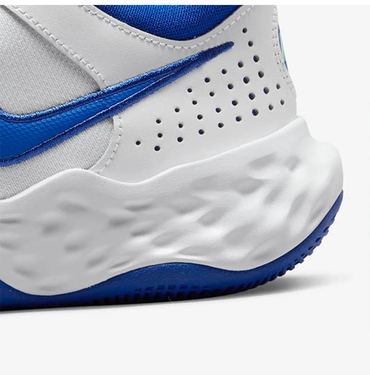 Official Authentic Sports Men's Lace-Up Thick-Sole Wear-Resistant Cushioned Basketball Shoes DD9311-102