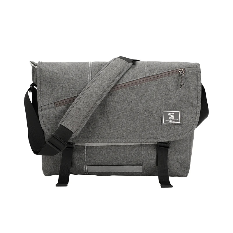 Fashion Men Crossbody Messenger Bag 14 Inch Laptop Shoulder Bags Men Casual Sling SchoolBag Briefcase Travel Handbag