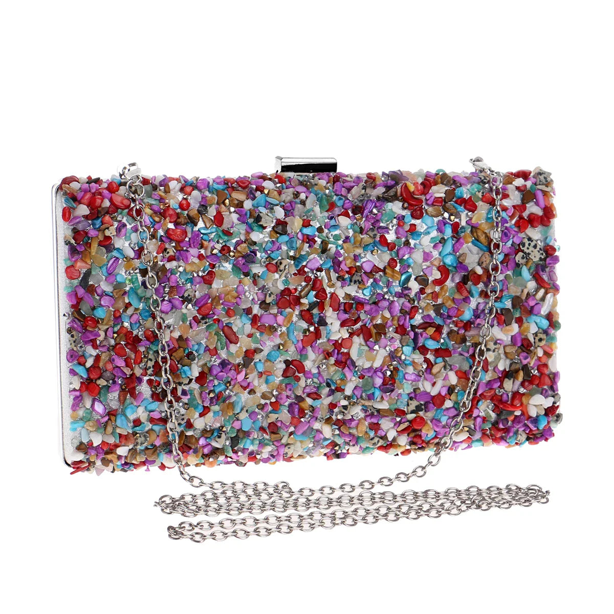 Woman Evening bag Women Diamond Rhinestone Clutch Crystal Chain Shoulder Small Purse Wedding Purse Party Evening Bags