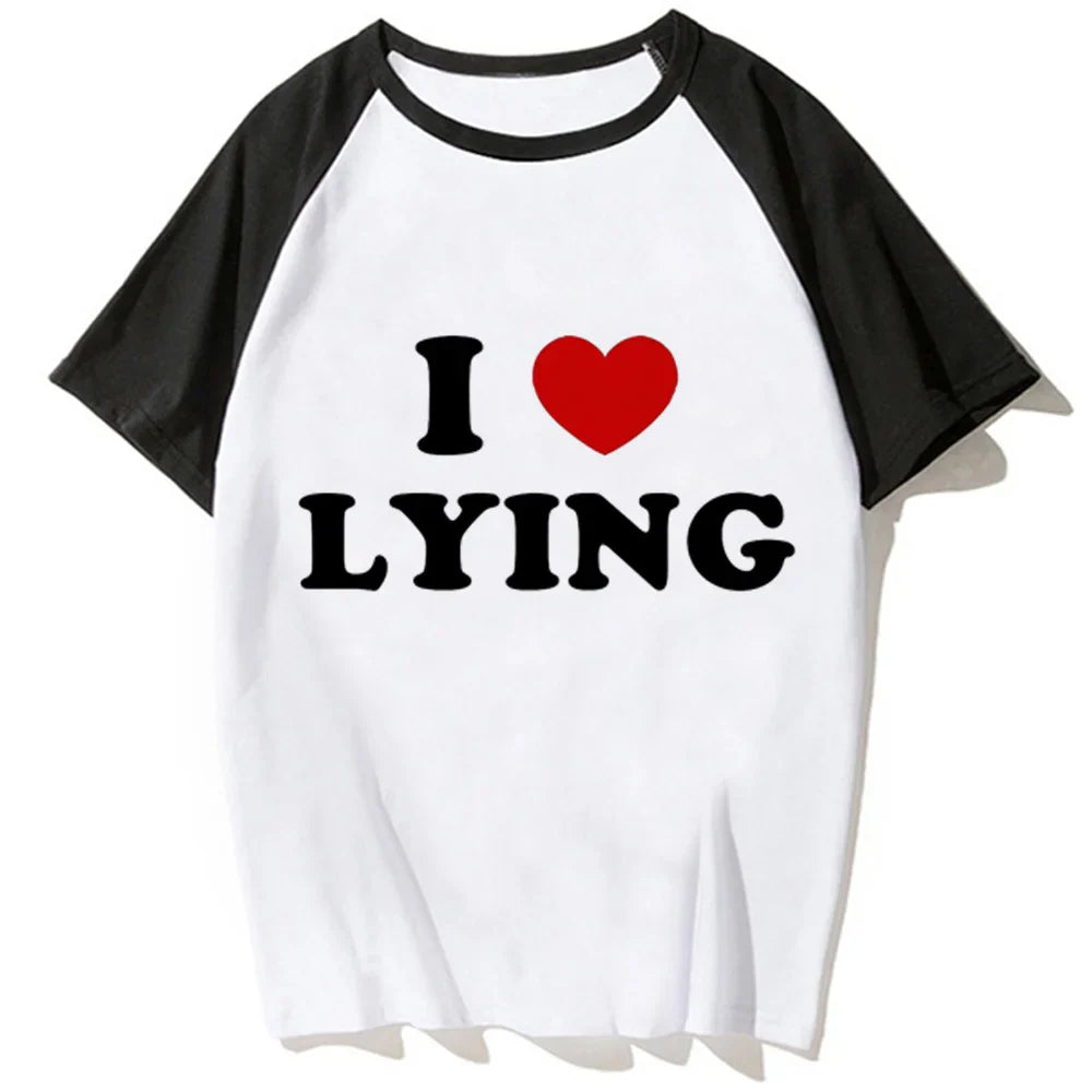 Y2k Tee women anime funny harajuku tshirt girl Japanese clothes