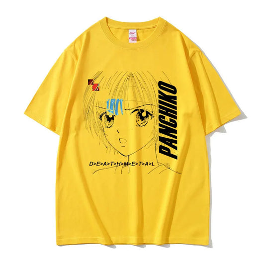 Rock Band Panchiko DEATHMETAL Album Graphic Print Tshirt Men Women Vintage Casual T-shirts Male Oversized Tees Gothic Streetwear