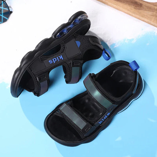 Breathable Sport Sandals for Boys Summer Casual Beach Shoes Comfortable Soft SoleNon-Slip Kids Fashion Outdoor Sandalias